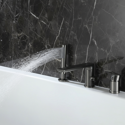 Opbouw badkraan Vero – Gunmetal grey - 21,6 × 24 × 19,5 cm