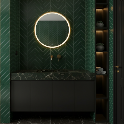 Inbouw wastafelkraan Angelica - Brushed gold - 23 × 20.5 × 10 cm