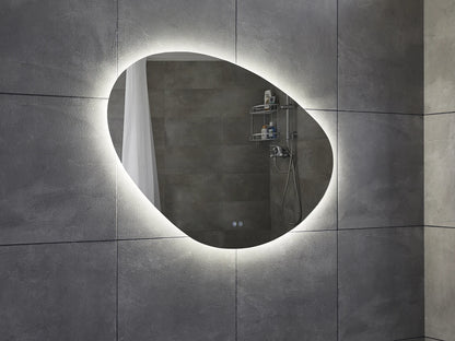 LED Badkamerspiegel - Horizontaal of verticaal - Alessia 100x80cm