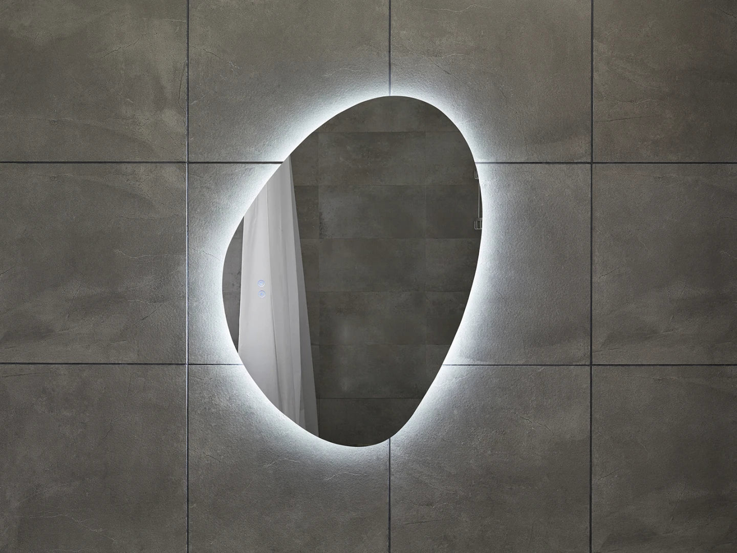 LED Badkamerspiegel - Horizontaal of verticaal - Alessia 100x80cm