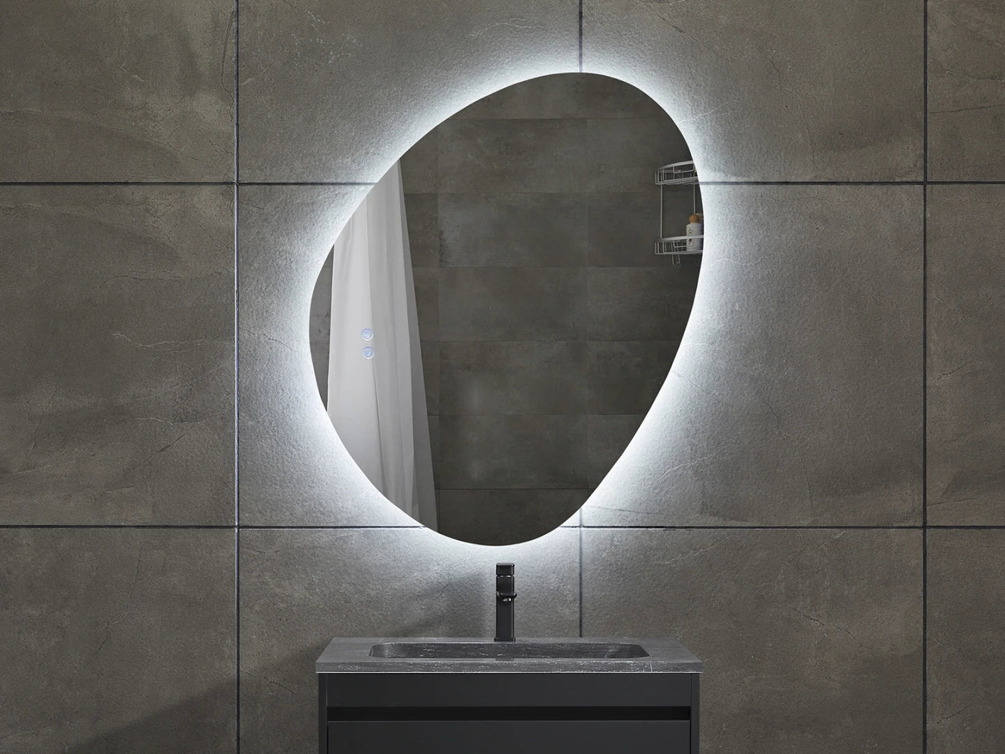 LED Badkamerspiegel - Horizontaal of verticaal - Alessia 120x90cm