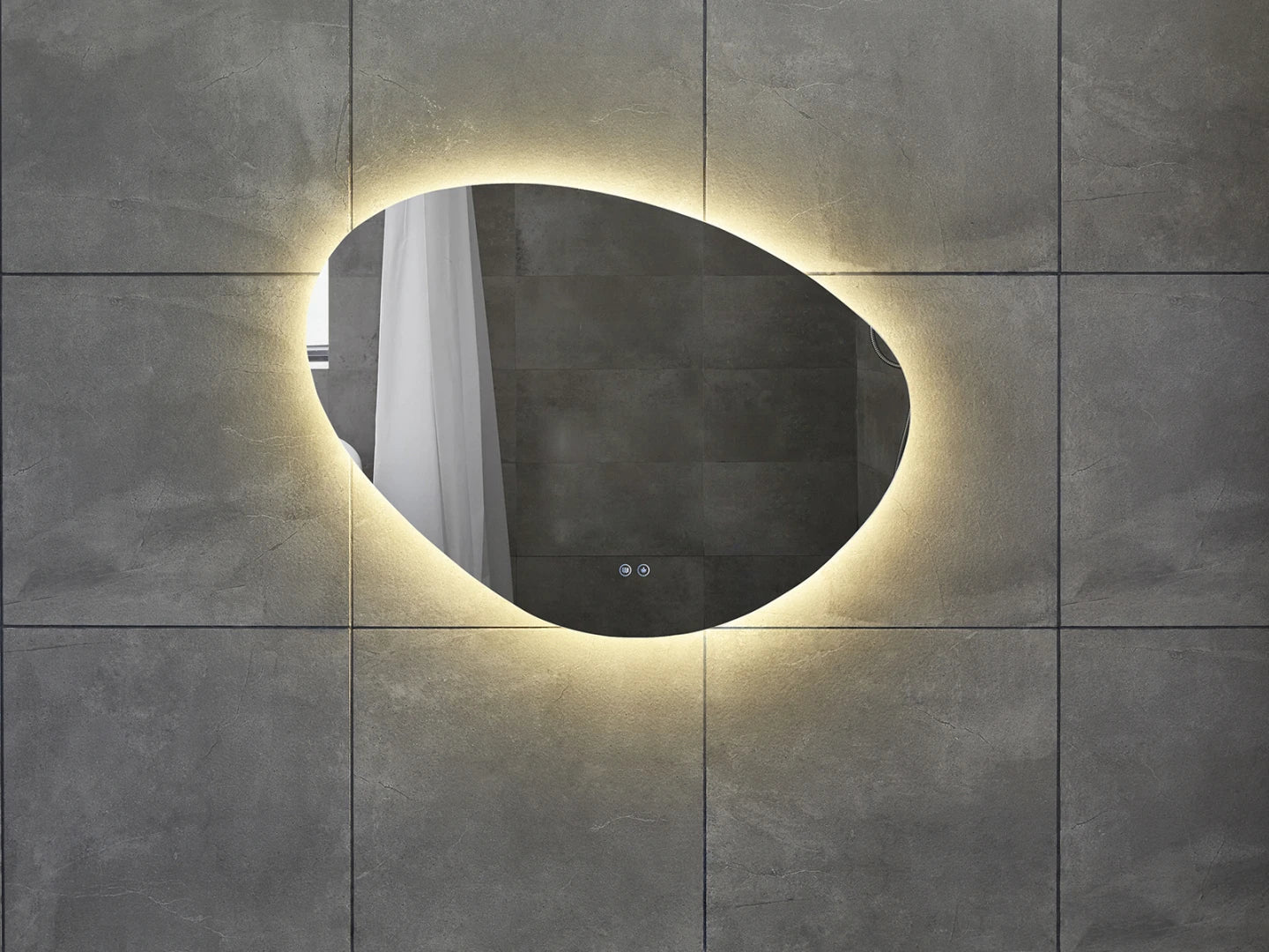 LED Badkamerspiegel - Horizontaal of verticaal - Alessia 120x90cm