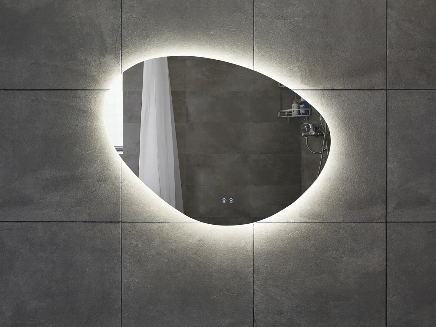 LED Badkamerspiegel - Horizontaal of verticaal - Alessia 120x90cm