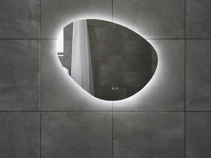 LED Badkamerspiegel - Horizontaal of verticaal - Alessia 80x70cm