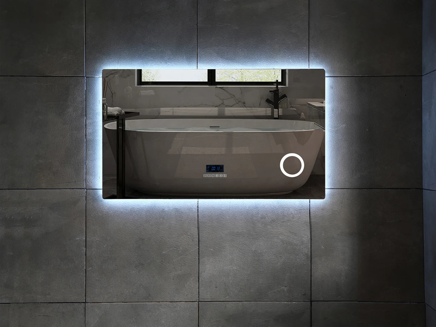 LED Badkamerspiegel - Bluetooth - Lorenzo 100x70cm