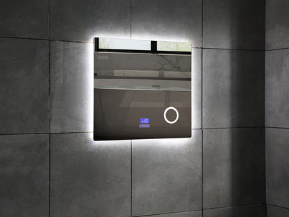 LED Badkamerspiegel - Bluetooth - Lorenzo 80x70cm