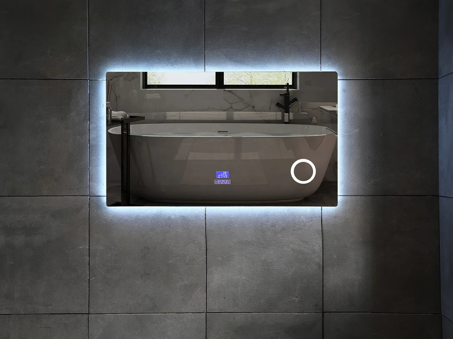 LED Badkamerspiegel - Bluetooth - Lorenzo 100x70cm