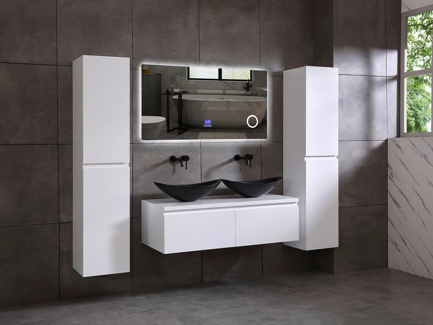 LED Badkamerspiegel - Bluetooth - Lorenzo 100x70cm