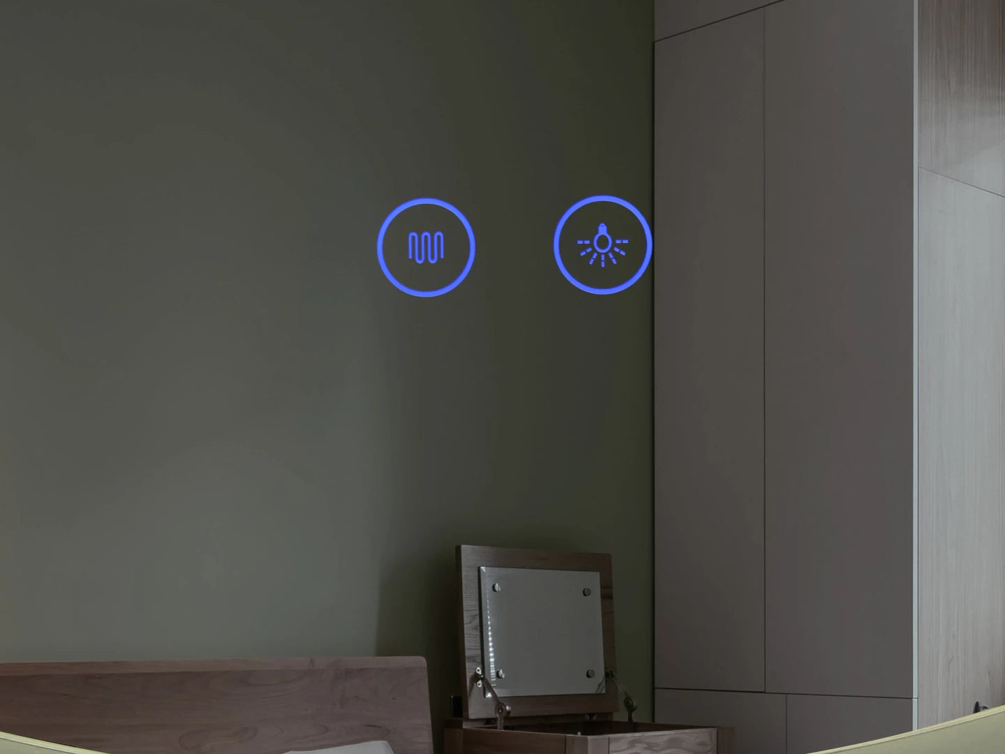 LED Badkamerspiegel - Valeria 100x100cm