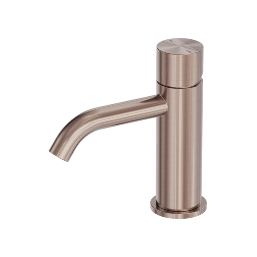 Opbouw wastafelkraan Capri - Greeploos - 1-Gats - Brushed bronze