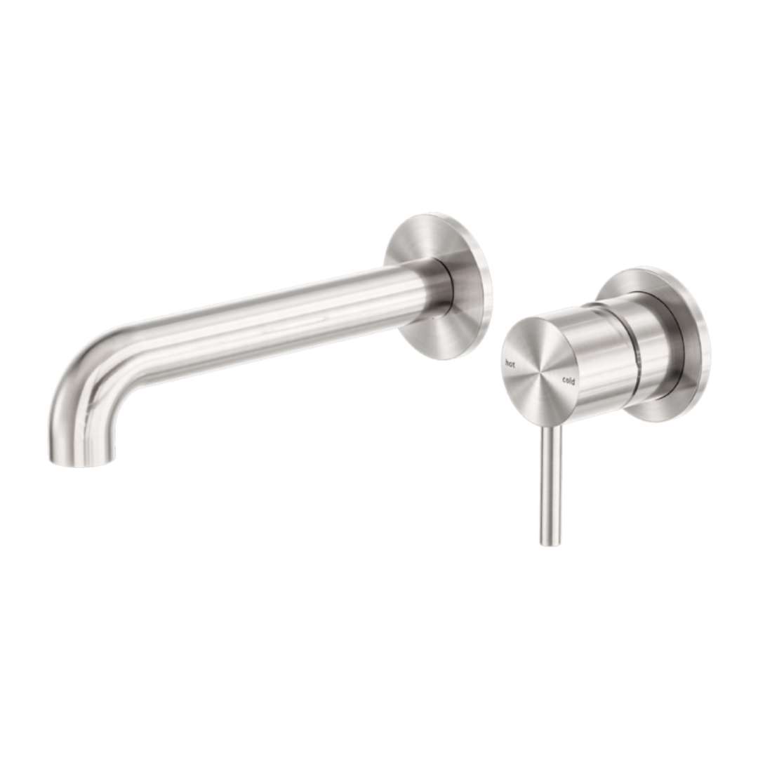 Inbouw wastafelkraan Capri – Zonder achterplaat - Brushed nickel