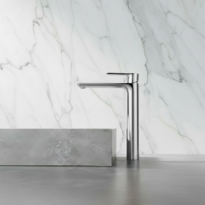 Hoge wastafelkraan  – Silvio – Chrome - 31,5 × 19 × 4,5 cm