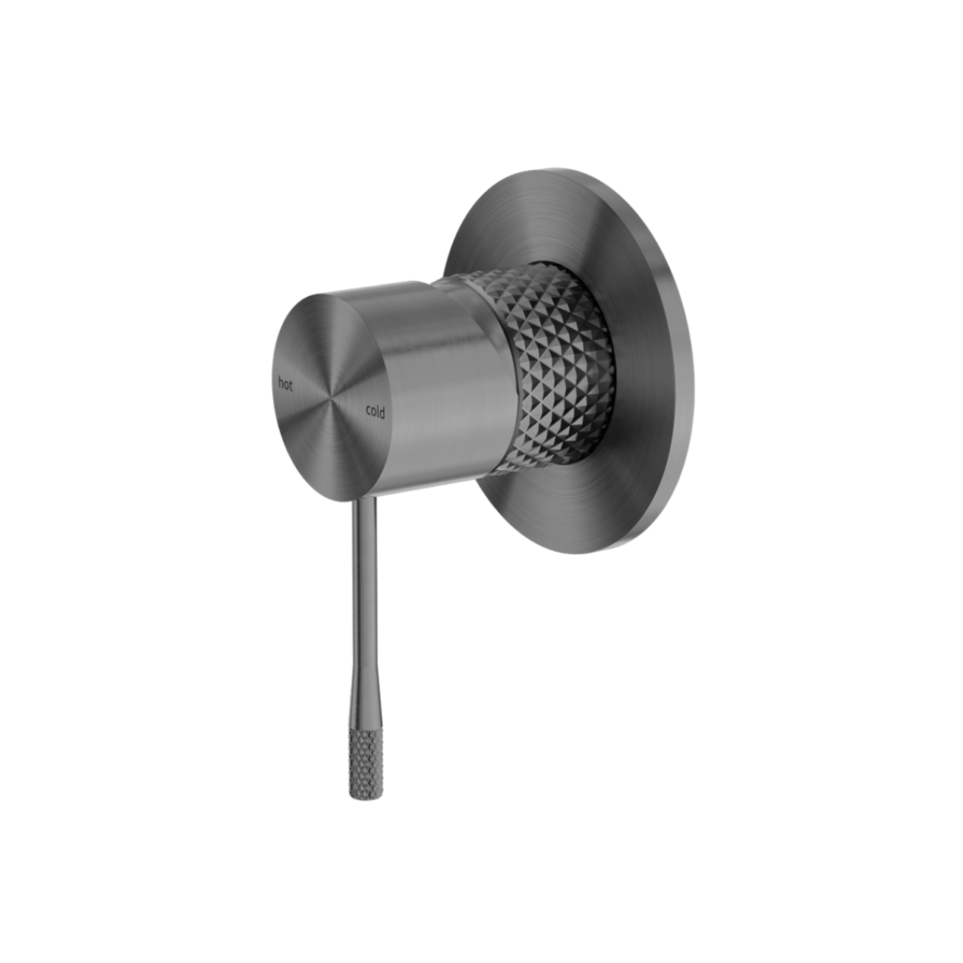 Inbouw mengkraan - Valencia – 80MM - 1-Gats - Graphite