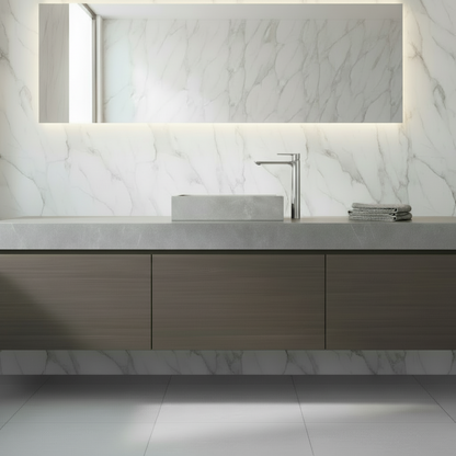 Hoge wastafelkraan  – Silvio – Chrome - 31,5 × 19 × 4,5 cm