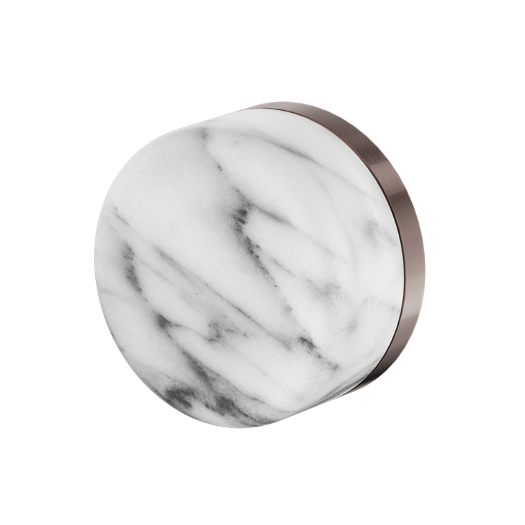 Inbouw mengkraan – Sorrento – Arabescato Corchia – Brushed Bronze