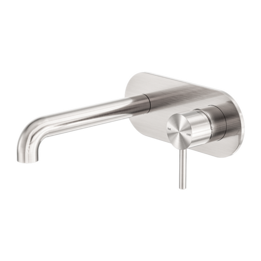 Inbouw wastafelkraan Capri – Brushed nickel