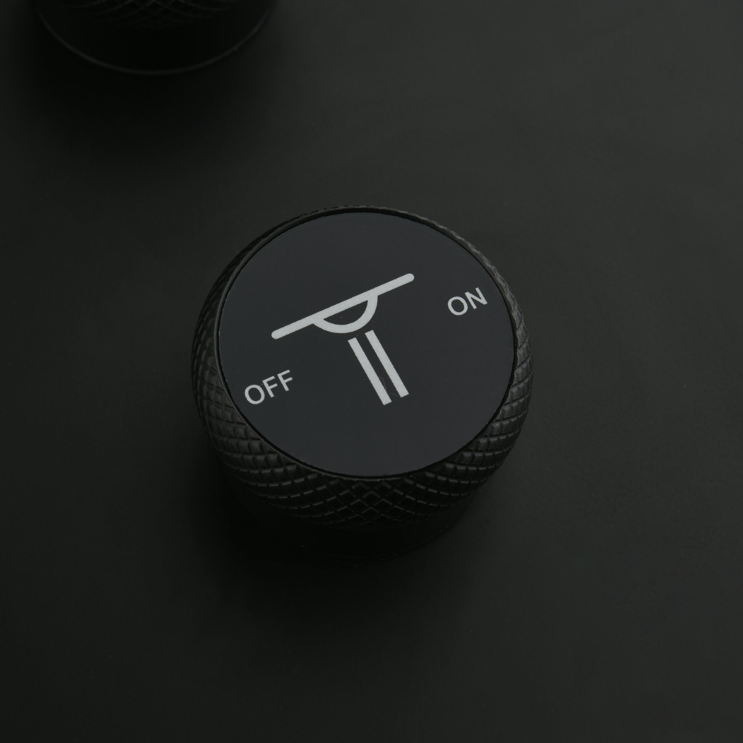 Douchepaneel Elena - LED - Digitaal display - Matte black - 145 × 18 × 65 cm