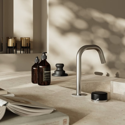 Inbouw mengkraan – Sorrento – Marquina Black – Matte black