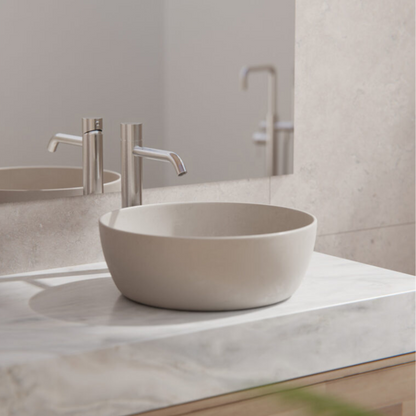 Hoge wastafelkraan Capri - Greeploos - 1-Gats - Graphite