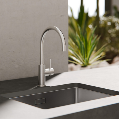 Keukenkraan Capri – Brushed gold