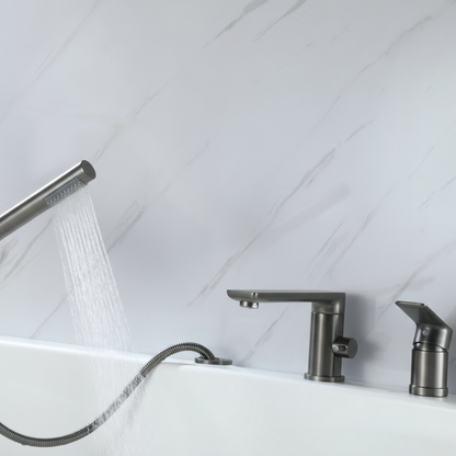 Opbouw badkraan Vero – Gunmetal grey - 21,6 × 24 × 19,5 cm