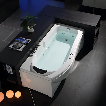 Opbouw Massagebad – Sorrento – Glans Wit – 170x85x64 cm