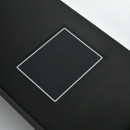 Douchepaneel Elena - LED - Digitaal display - Matte black - 145 × 18 × 65 cm