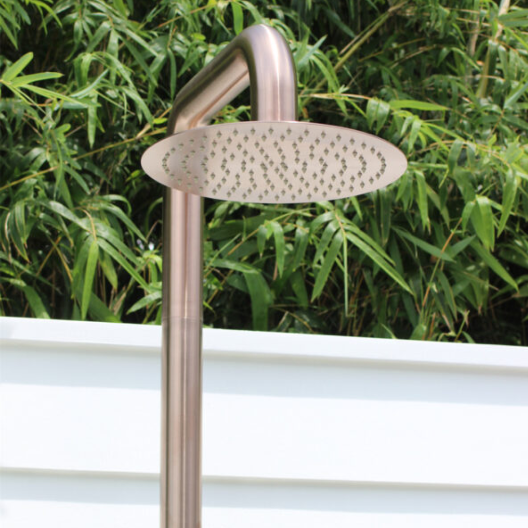 Buitendoucheset Capri – Vrijstaand – Regendouche & Staafhanddouche - Graphite