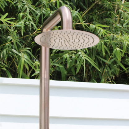 Buitendoucheset Capri – Vrijstaand – Regendouche & Staafhanddouche - Graphite