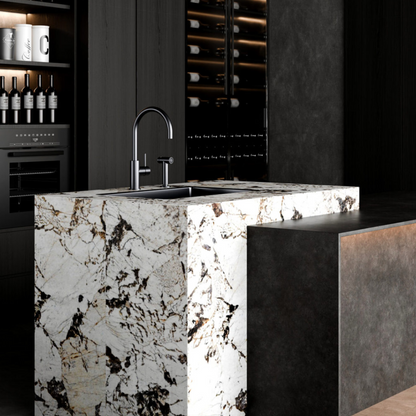 Keukenkraan Capri – Met handspray - Graphite