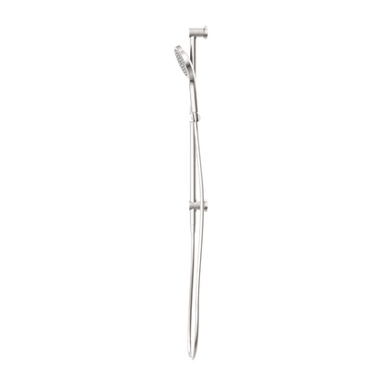 Handdouche met glijstang - Valencia – Air shower II - Brushed nickel