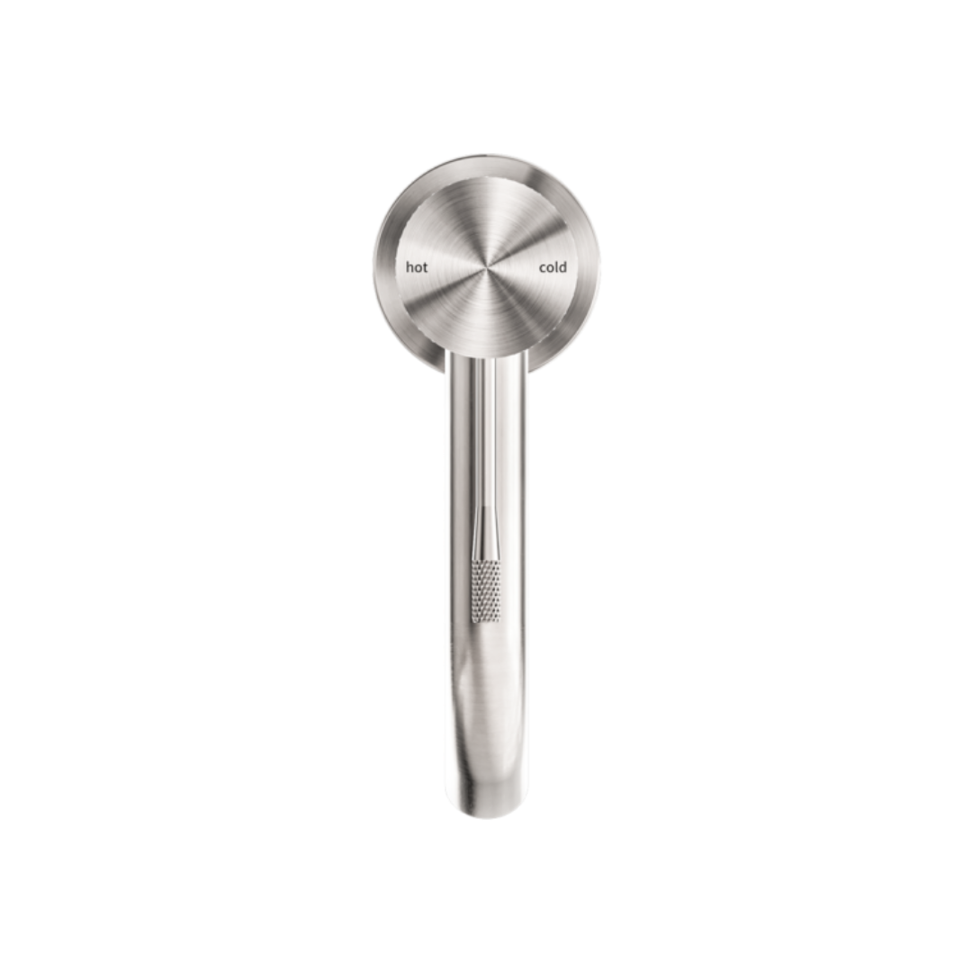 Opbouw wastafelkraan Valencia - 1-Gats - Brushed nickel