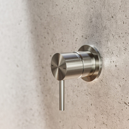 Inbouw mengkraan - Capri - 1-Gats - Brushed nickel