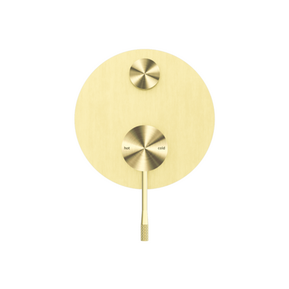 Inbouw mengkraan met diverter – Valencia – Brushed gold