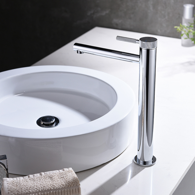 Hoge wastafelkraan Taylor - Chrome - 30.5 × 5.5 × 18 cm