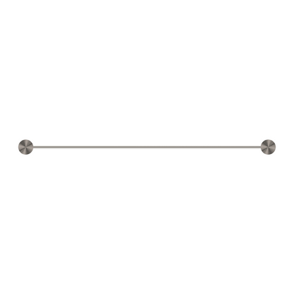 Dubbele Handdoekrek Valencia - Brushed nickel