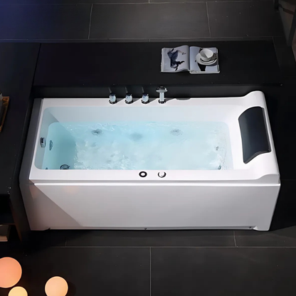 Opbouw Massagebad – Vienna – Glans Wit – 170x78x64 cm