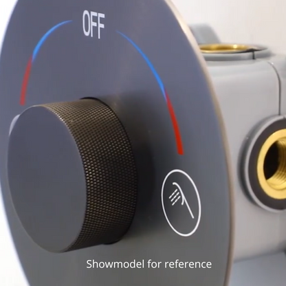 Inbouw Regendoucheset Amalia - Matte black