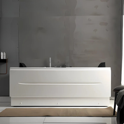 Opbouw Massagebad – Dubai – Glans Wit – 160x110x60 cm