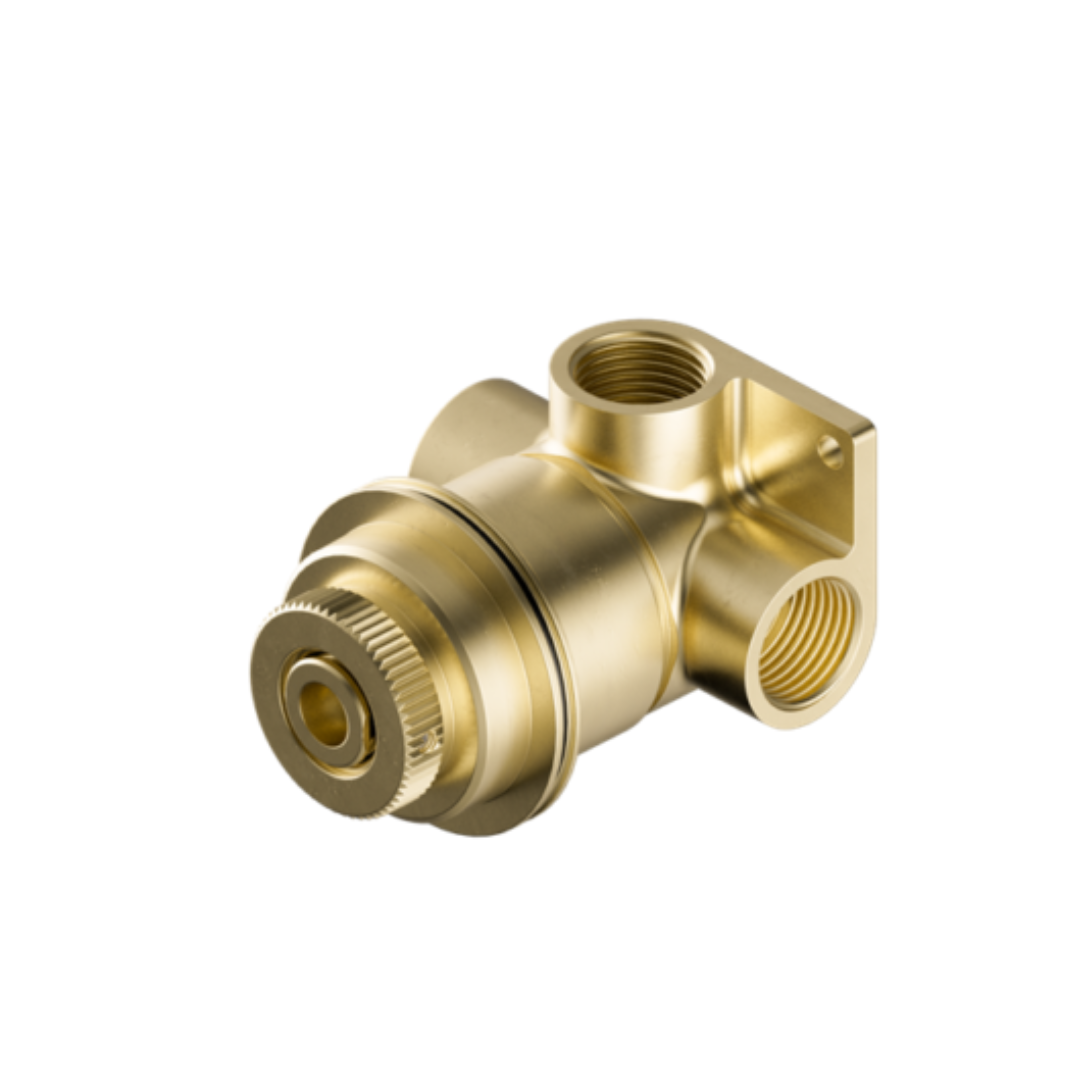 Inbouw mengkraan – Sorrento – Arabescato Corchia – Brushed Bronze