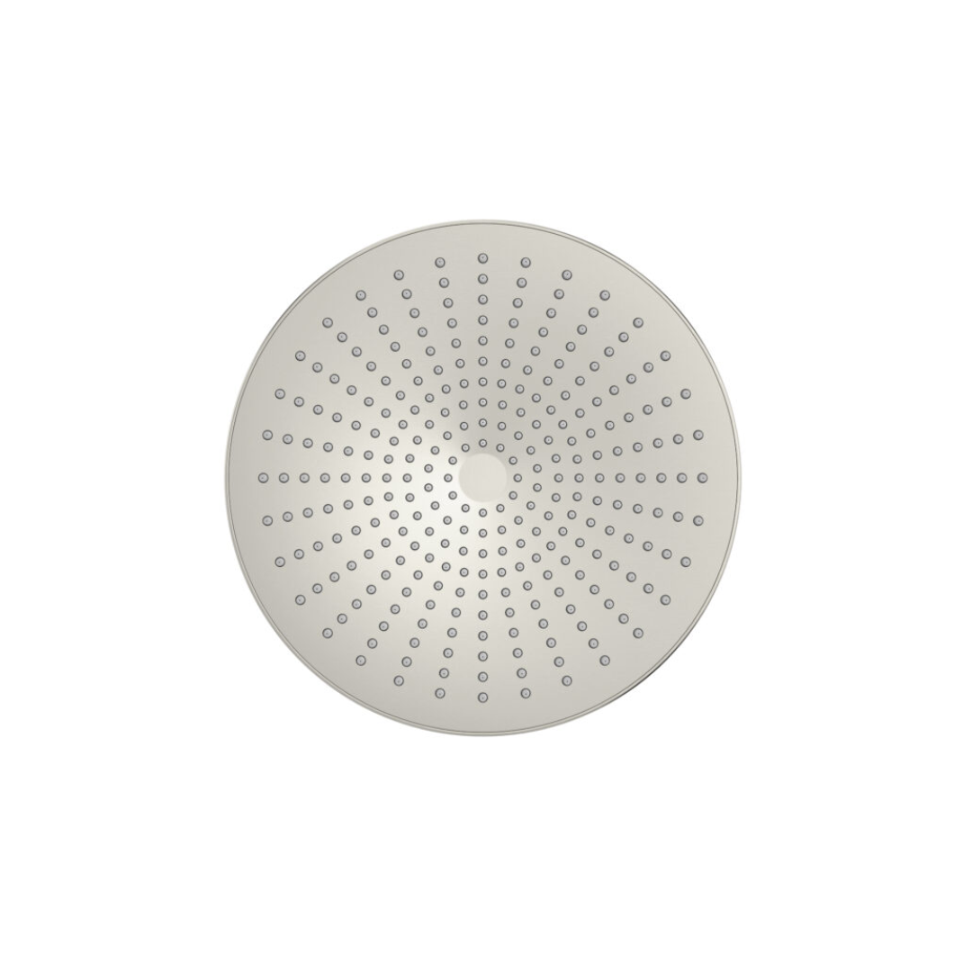 Douchekop Valencia – Brushed nickel - 250mm