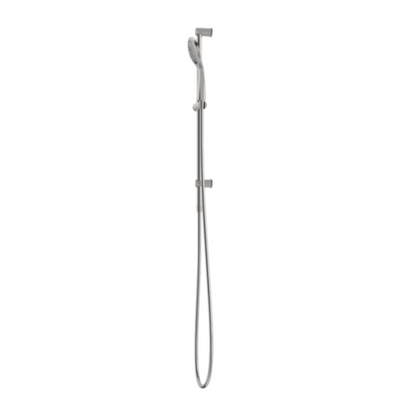 Handdouche met glijstang - Valencia – Air shower - Brushed nickel