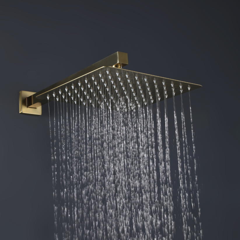 Inbouw Regendoucheset Antoinette - Brushed gold