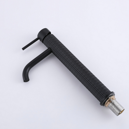 Hoge wastafelkraan Angelica - Matte black - 30,5 × 5,5 × 19 cm