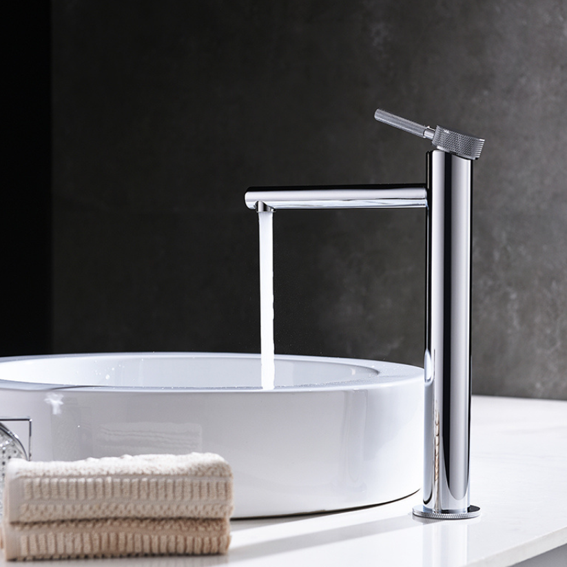 Hoge wastafelkraan Taylor - Chrome - 30.5 × 5.5 × 18 cm