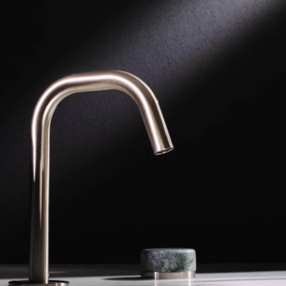 Inbouw mengkraan – Sorrento – Verde Alpi – Brushed gold