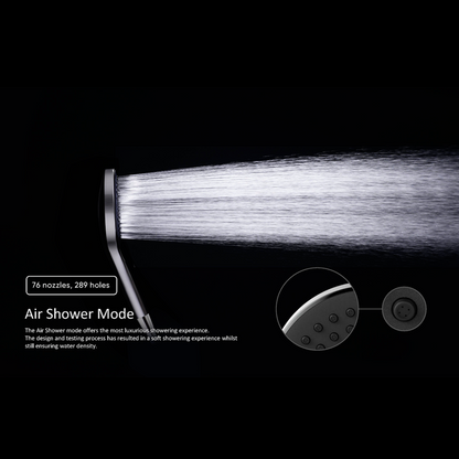 Handdouche Valencia – Air shower II - Brushed gold