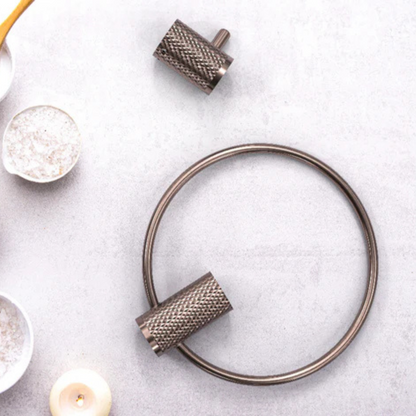 Handdoekhaak Valencia – Brushed bronze