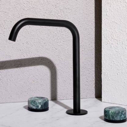 Inbouw mengkraan – Sorrento – Verde Alpi – Brushed gold