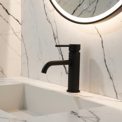 Opbouw wastafelkraan Angelica - Matte black - 15.9 × 12.2 × 5.5 cm